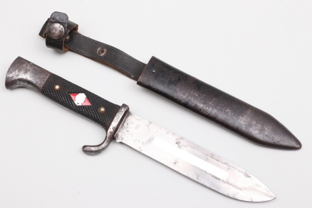 HJ knife with motto - Konejung