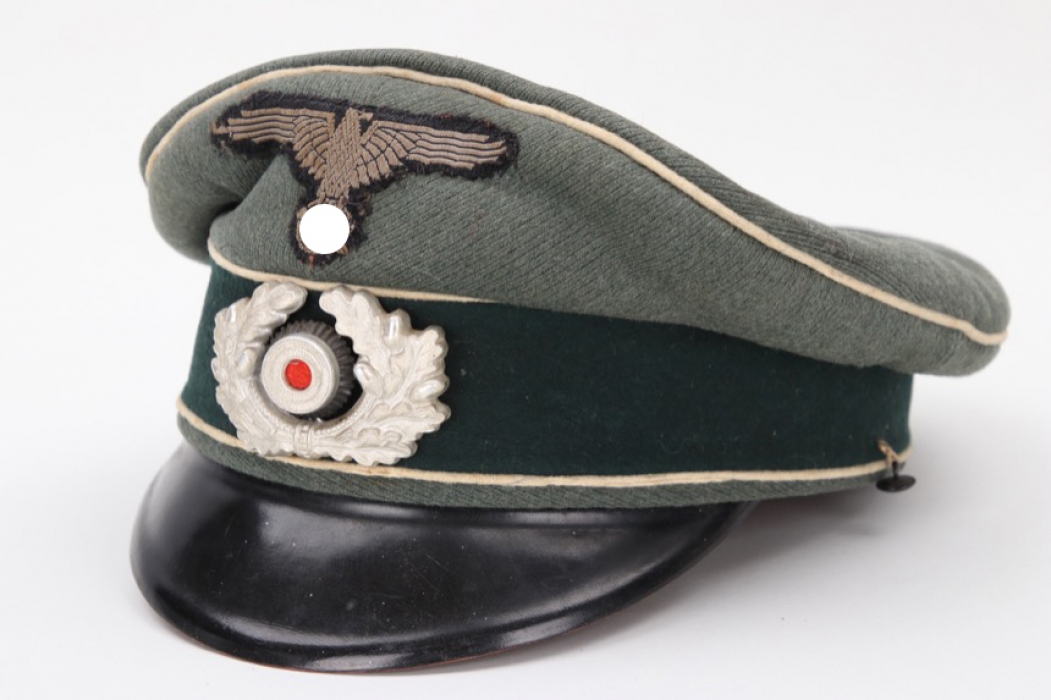 Heer/Waffen-SS visor cap - interesting variant