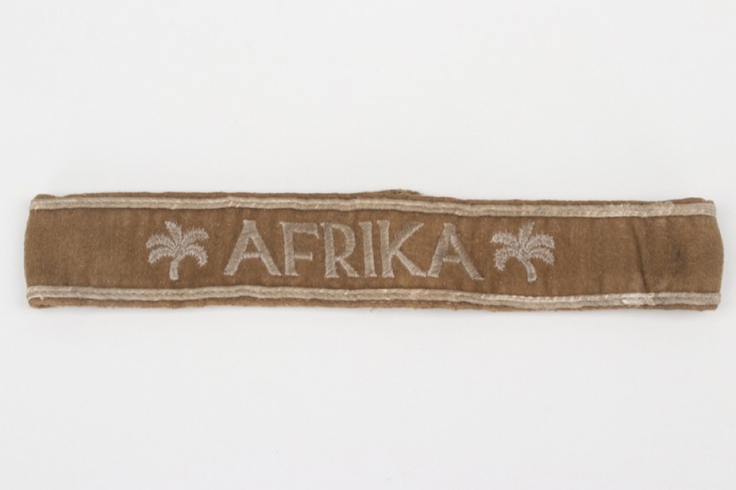 Wehrmacht AFRIKA cuff title