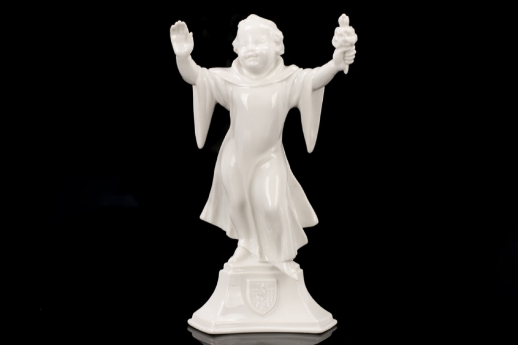 SS Allach - porcelain figure 'Münchner Kindl' 1940 (Himmelstoss)