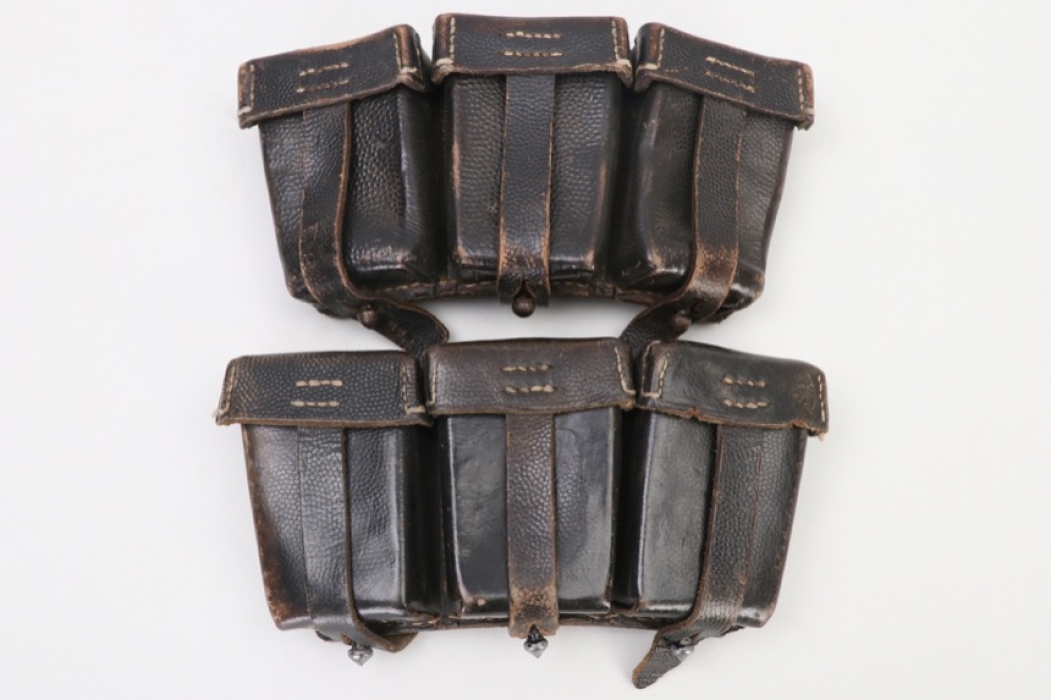 Wehrmacht two K98 magazine pouches