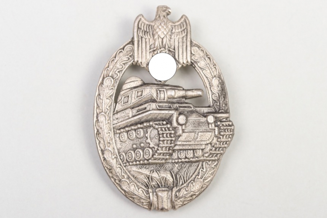 Tank Assault Badge in silver - AS (in triangle)