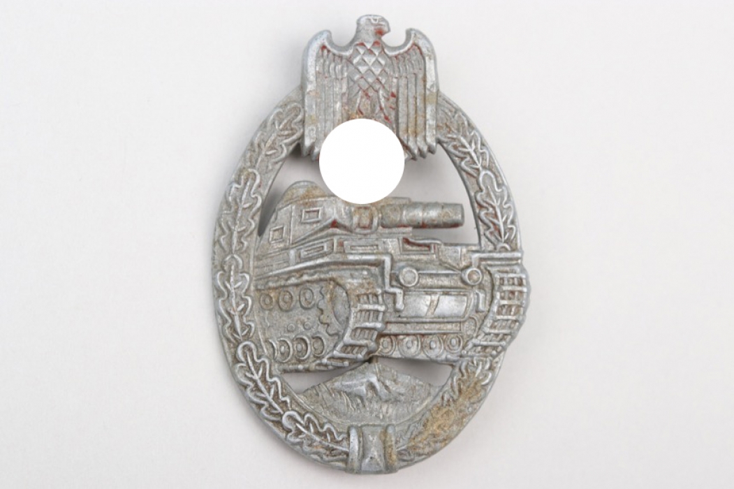 Tank Assault Badge in silver