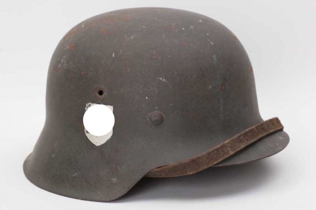 Waffen-SS M42 single decal helmet