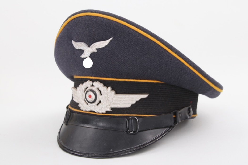 Luftwaffe flying troops EM/NCO visor cap - Hierteis Nürnberg