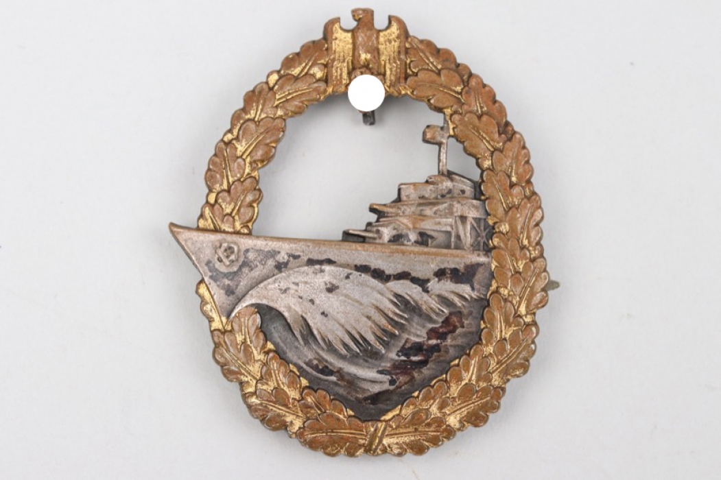 Destroyer War Badge - Schwerin (tombak)