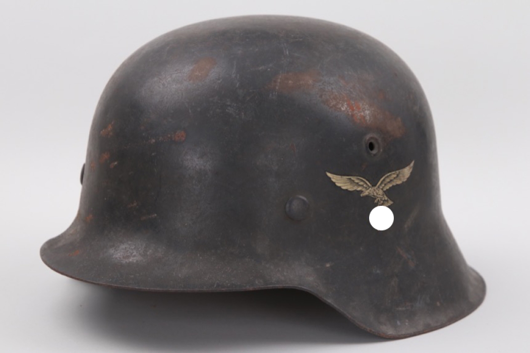 Luftwaffe M42 single decal helmet - ET64