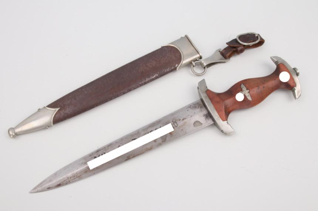 M33 Early SA Service Dagger "Wf" (ex-Röhm) with hanger - Eickhorn