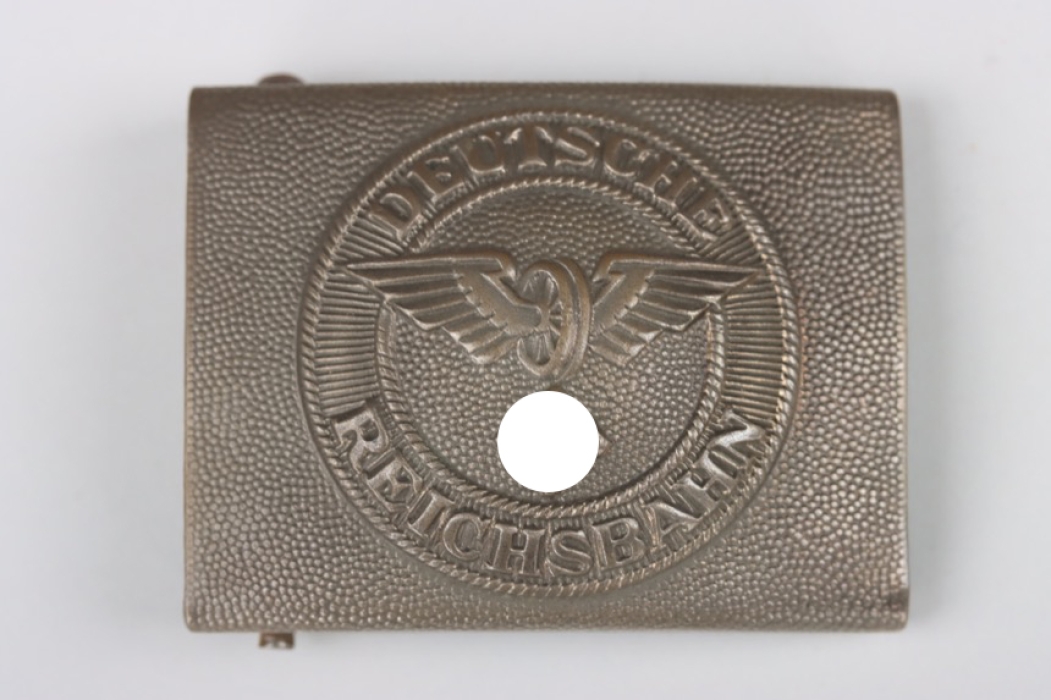 Deutsche Reichsbahn EM/NCO Bahnschutz buckle - Feldgrau