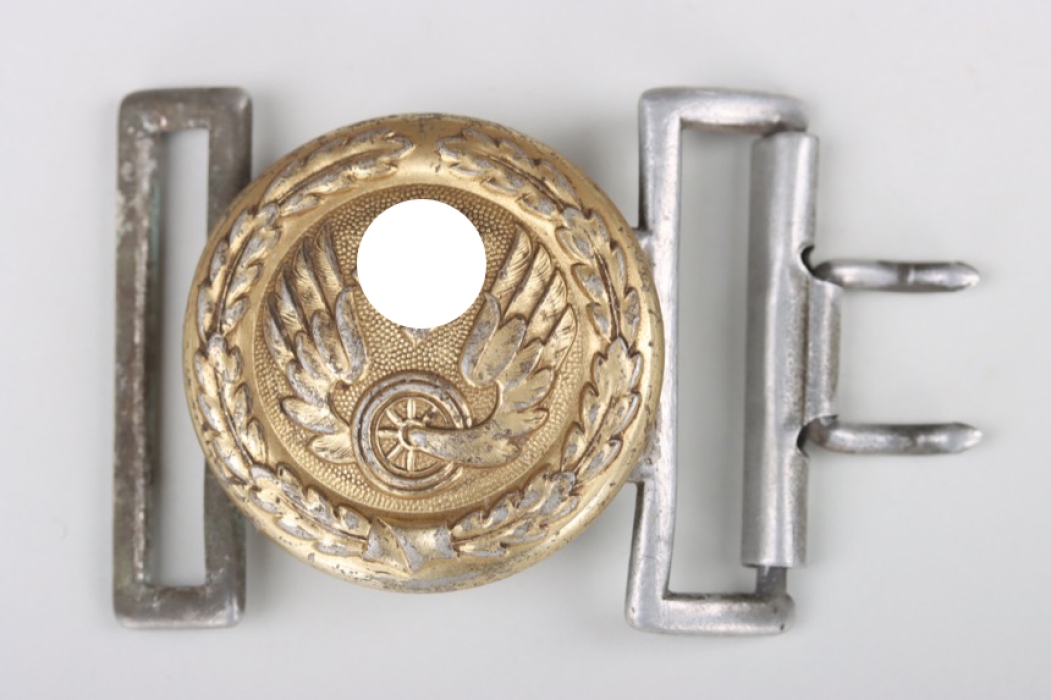 Deutsche Reichsbahn Bahnschutz officer's buckle - A