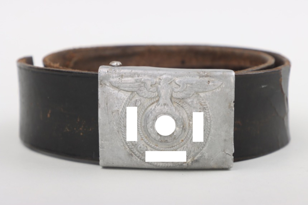 Waffen-SS buckle (EM/NCO) with belt