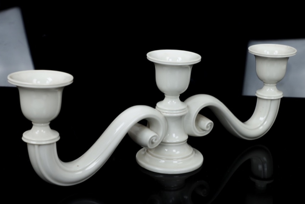 Allach porcelain No.87 - Candle holder, 3 candles Karl Diebitsch