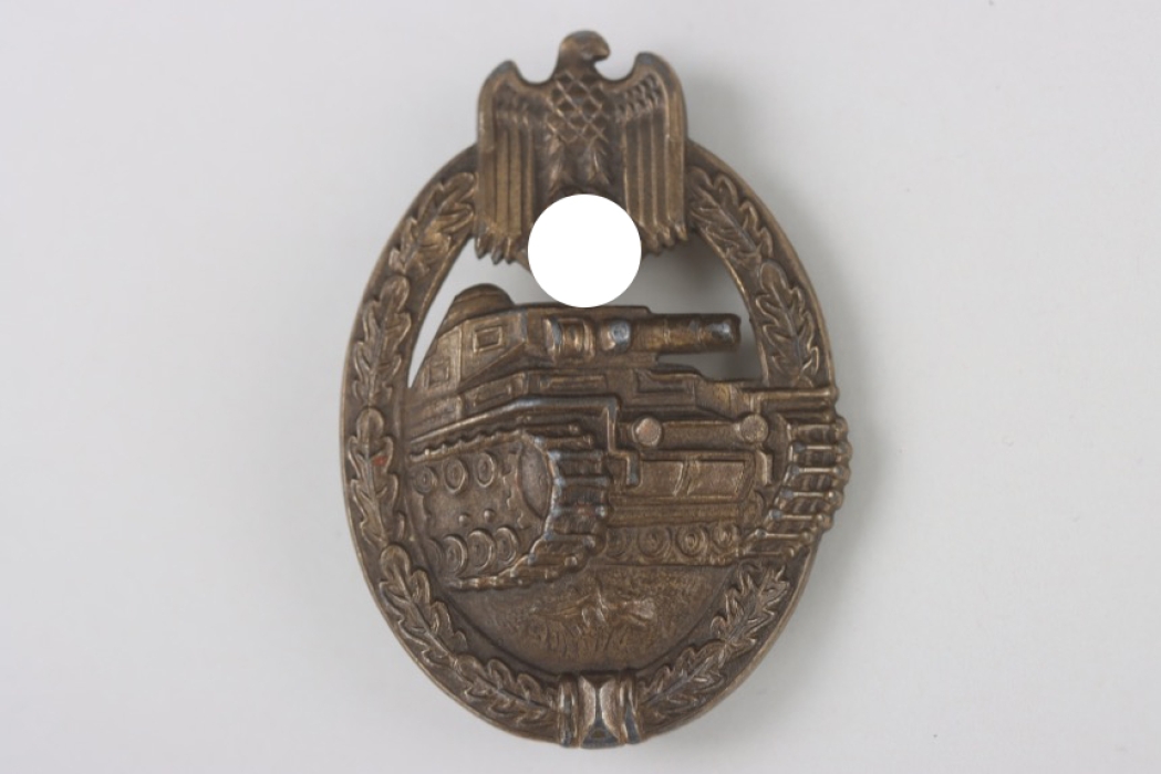 Tank Assault Badge in Bronze "Frank & Reiff"