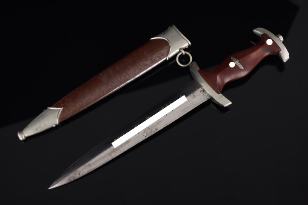 Early M33 SA Service Dagger "Om" - Pfeilringwerk