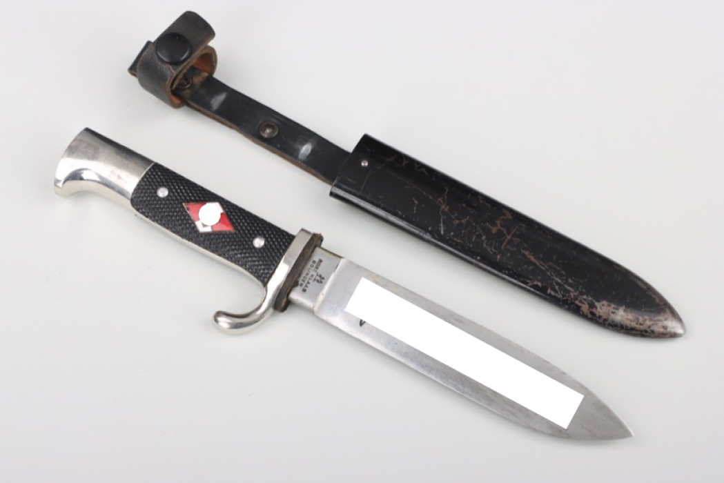 HJ knife with motto - Klaas RZM