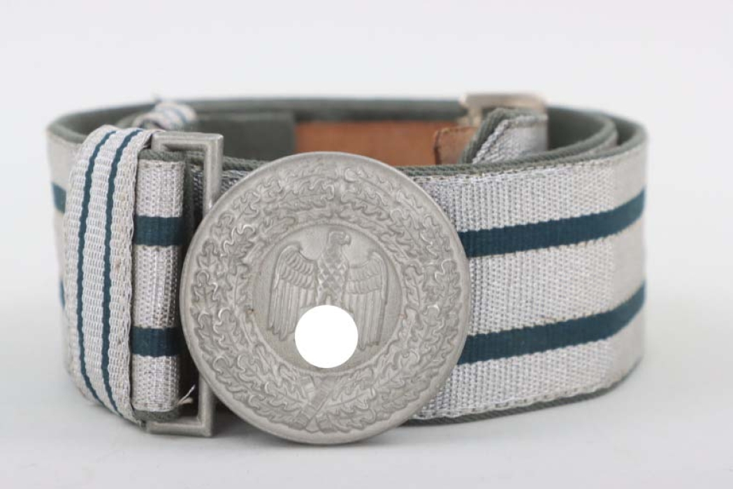 Heer officer's dress belt and buckle