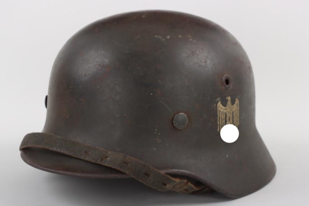 Heer M40 single decal helmet - Q64