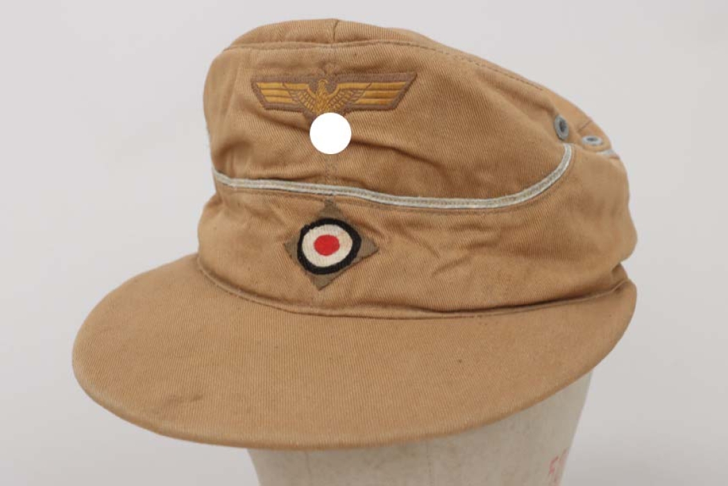 Kriegsmarine M43 tropical field cap for an officer