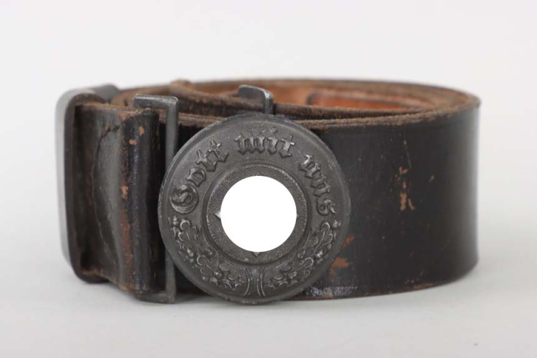 Feuerlöschpolizei officer's field belt and buckle