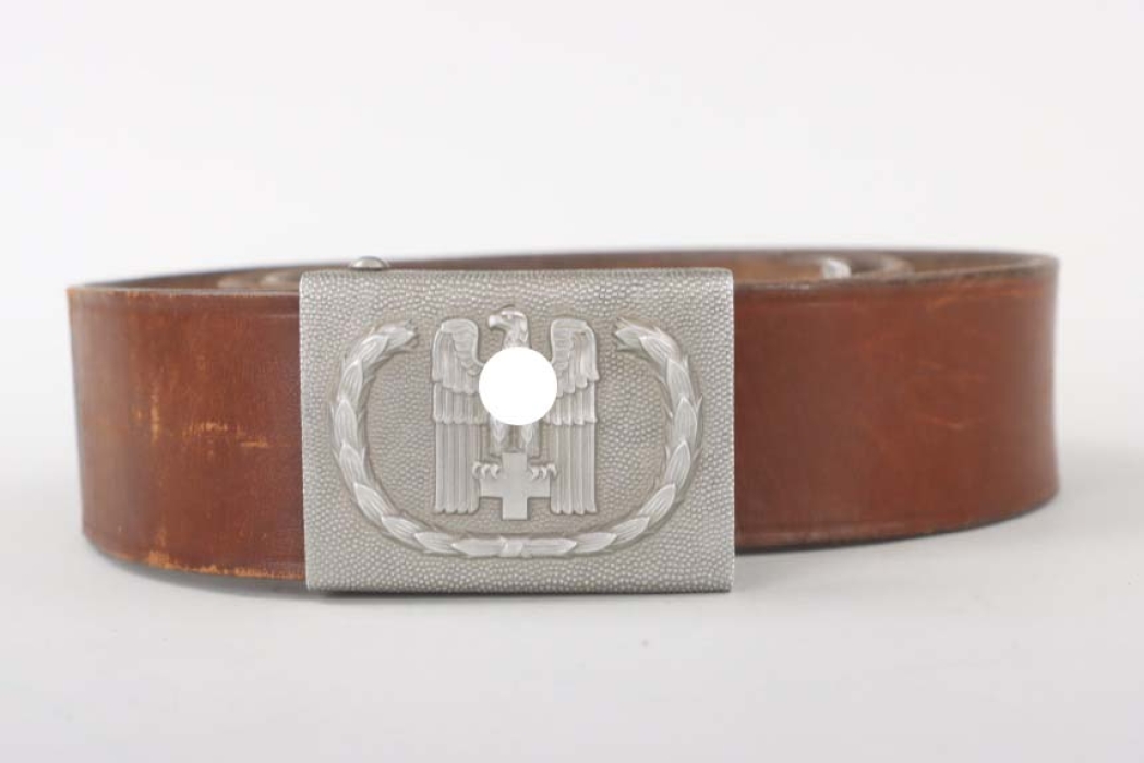 DRK EM/NCO buckle "JFS" with belt - 2nd pattern