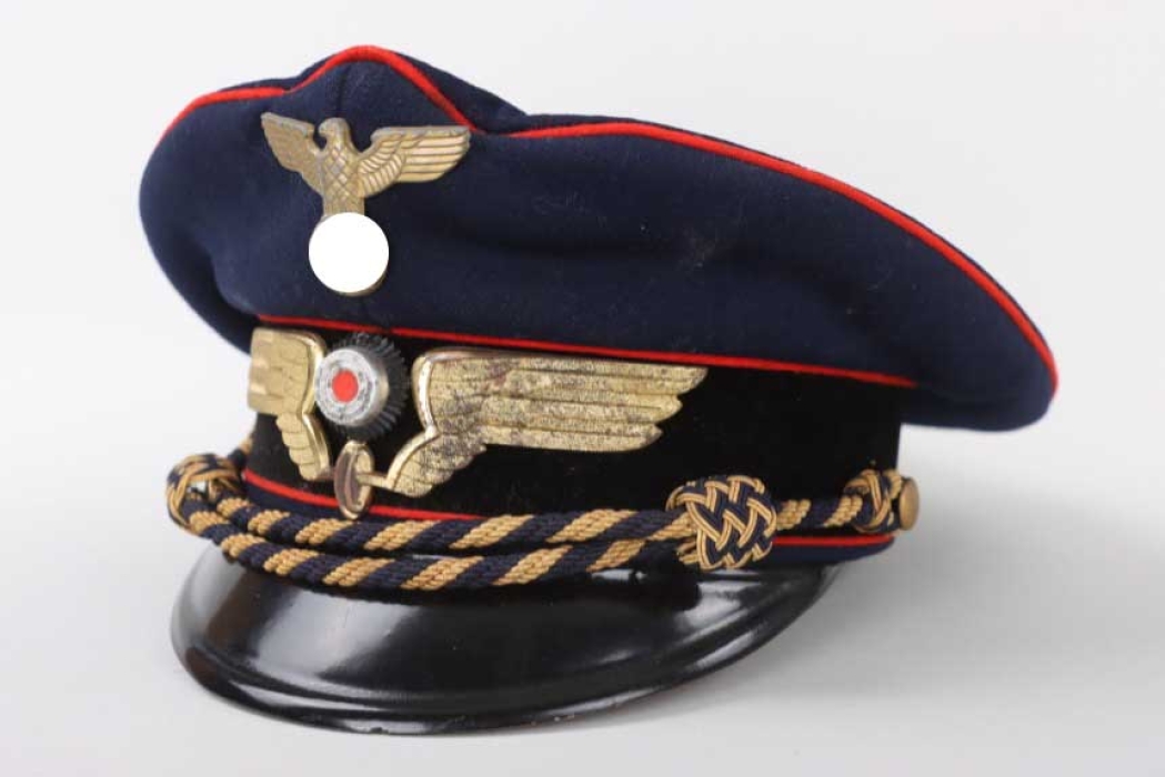 Railway visor cap