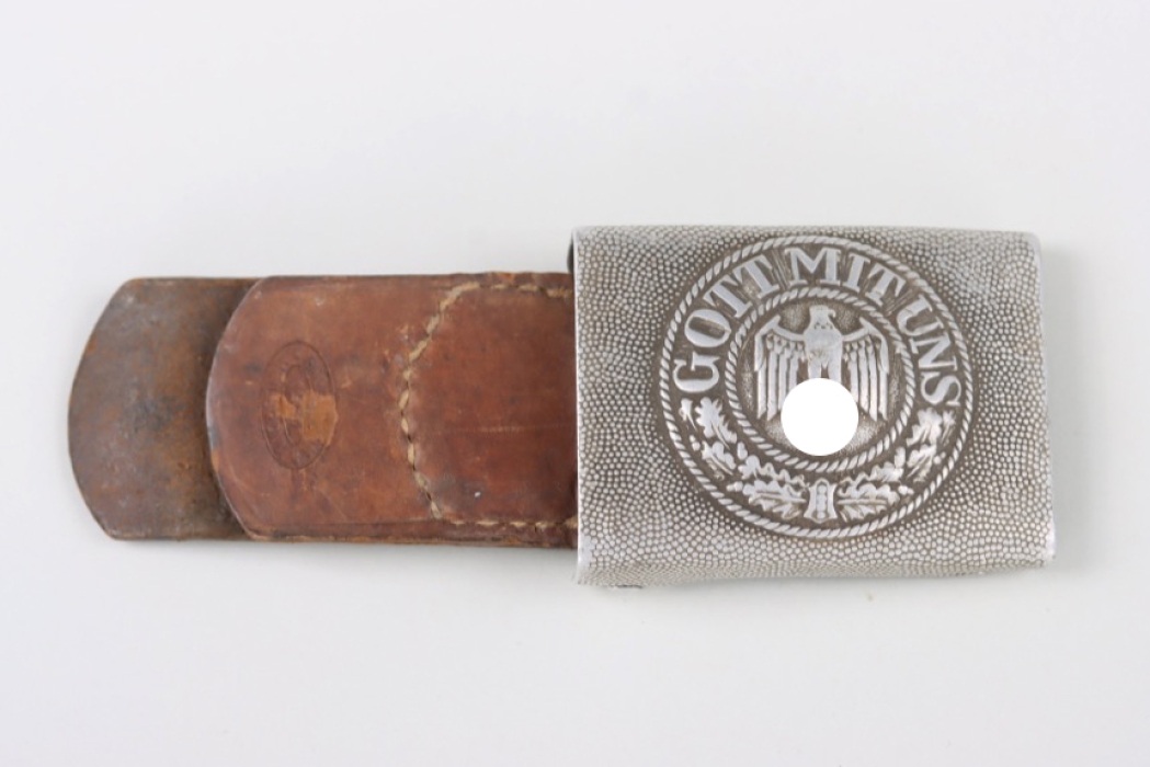 Heer field buckle "Gott mit uns" (EM/NCO) - Bruckmann Heilbronn 1937