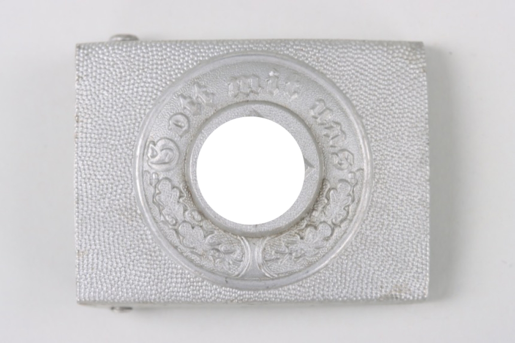 Police buckle "Gott mit uns" (EM/NCO) - Wilhelm Schröder Aluminium die-cast patent production