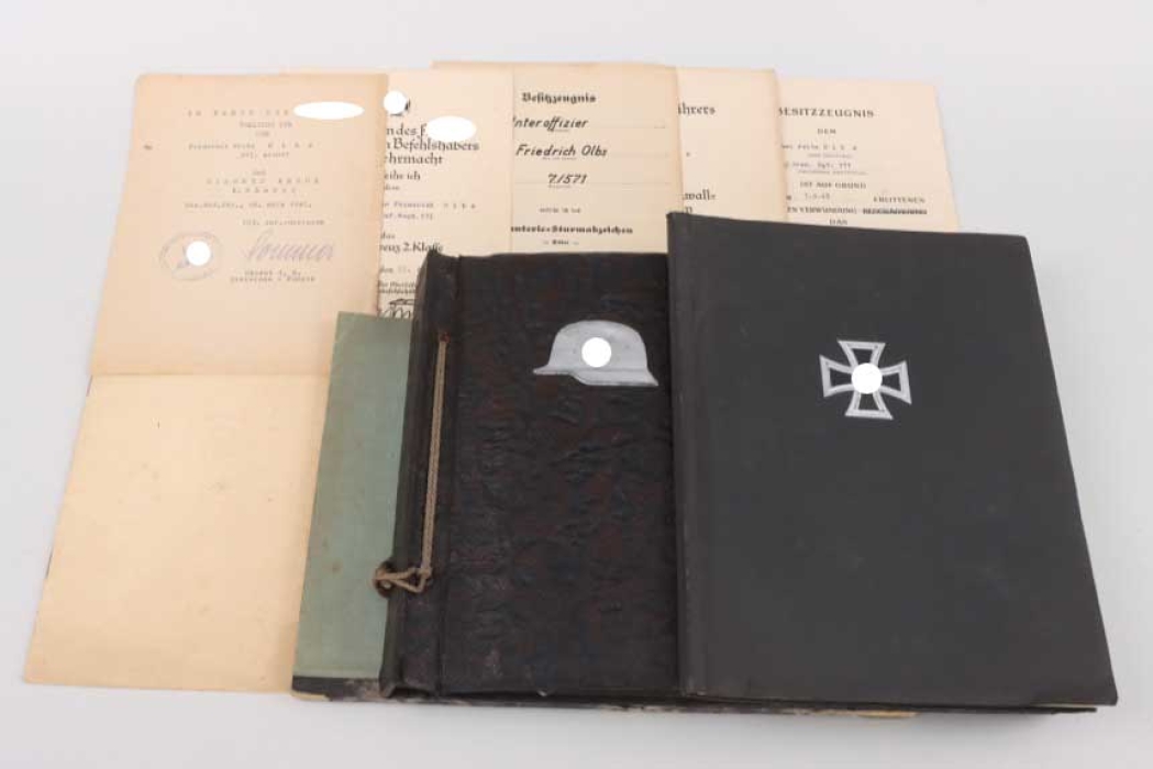 Infanterie-Regiment 571 document grouping - Dieppe Raid