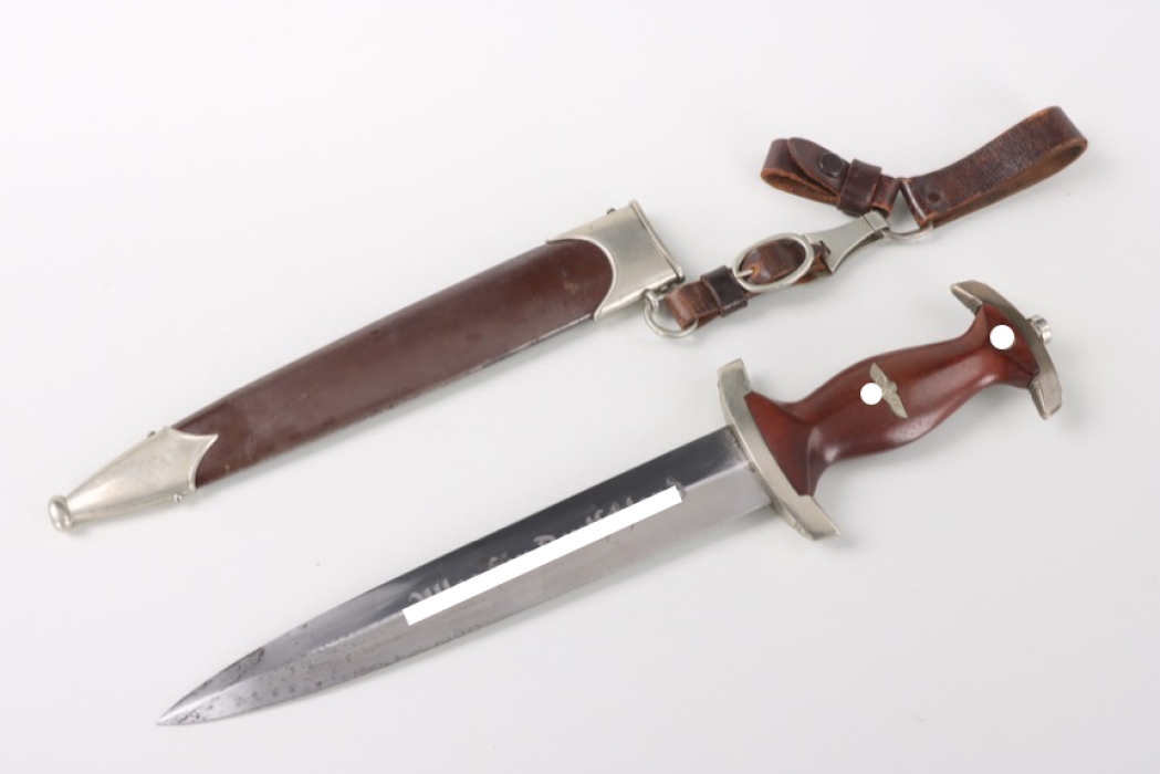 Early M33 SA Service Dagger "He" with 3-piece hanger - Haastert & Büll