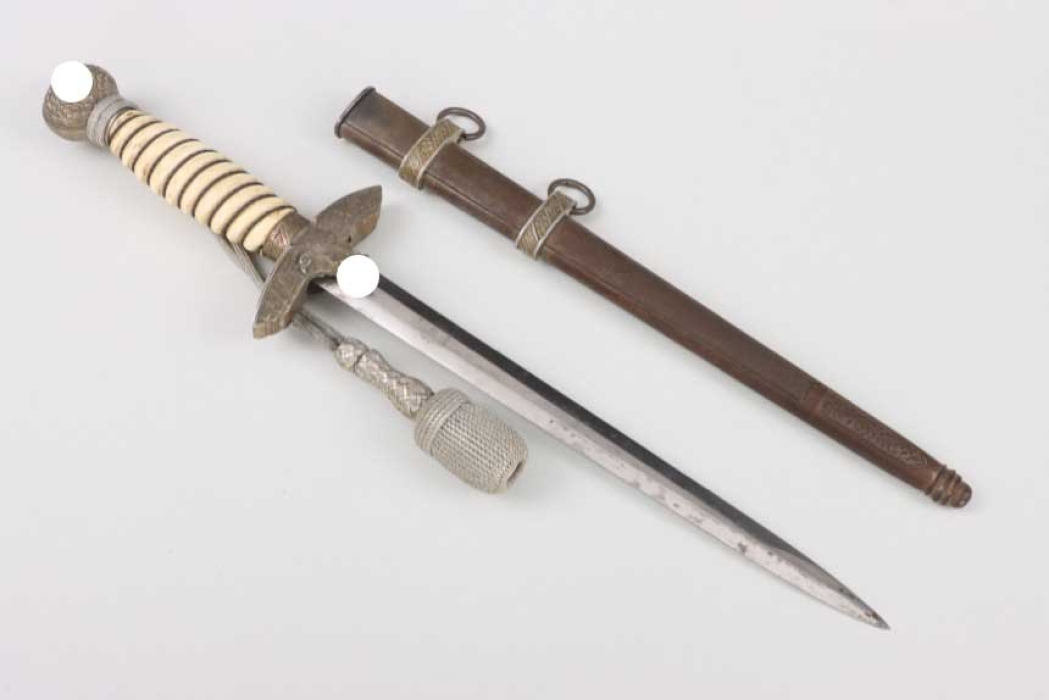 Leutnant Gaiser - M37 Luftwaffe officer's dagger with portepee - Schüttelhöfer