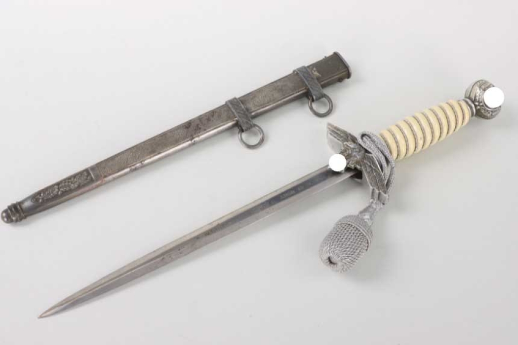 M37 Luftwaffe officer's dagger to Werner Pöhner with portepee - Hörster