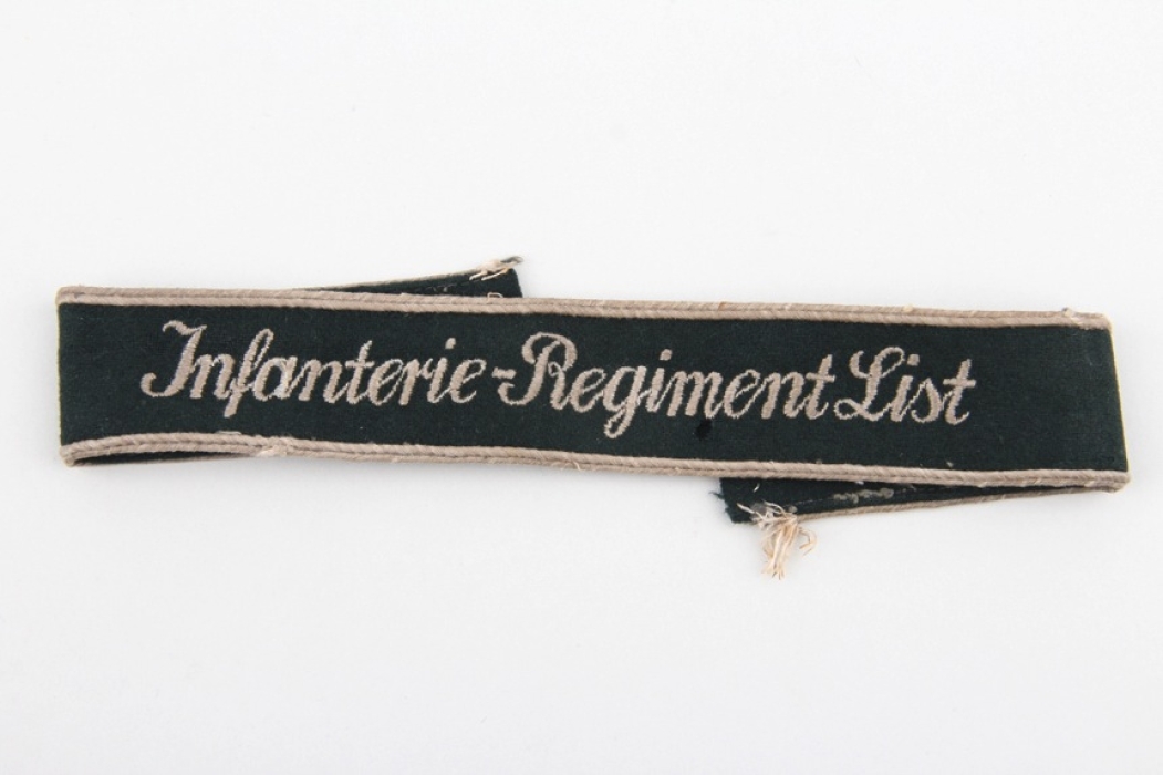 Infanterie-Regiment List cuffband (EM/NCO) 