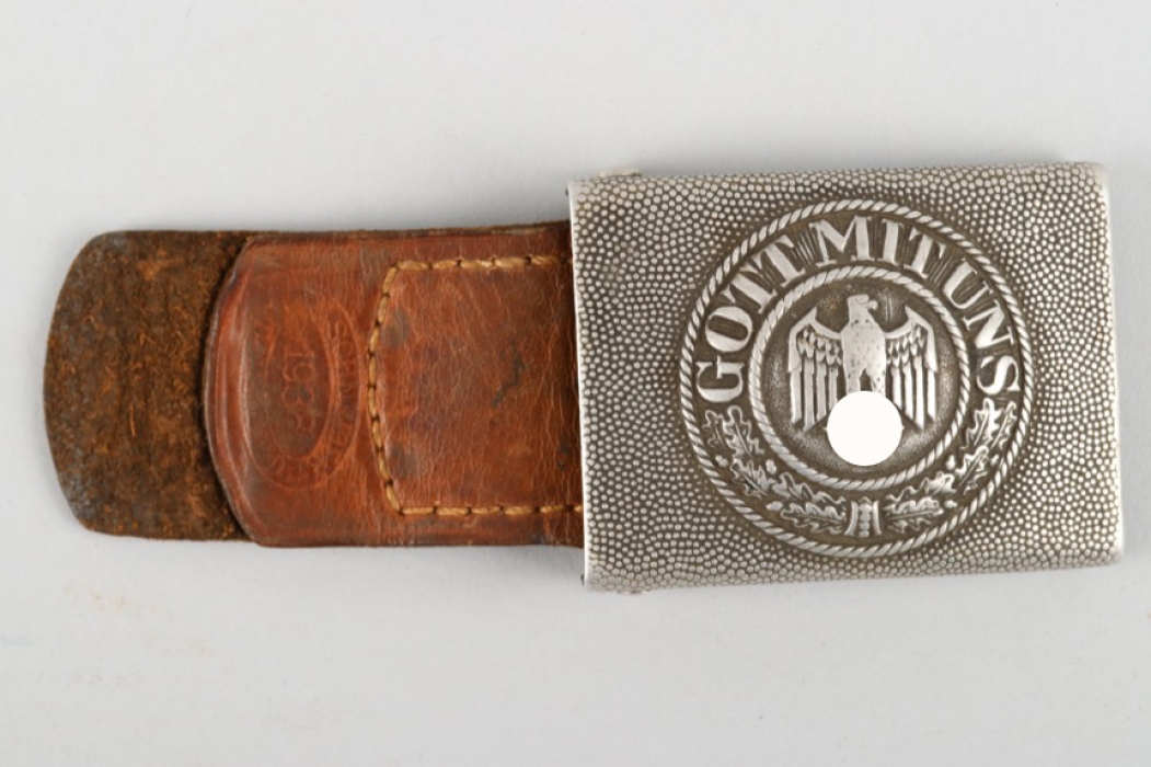 Heer field buckle "Gott mit uns" (EM/NCO) - E.Schneider