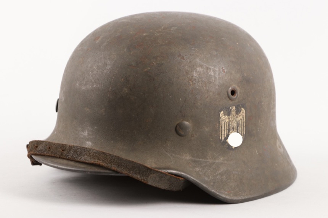 Heer M40 single decal helmet - Q64