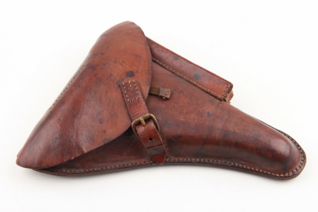 WW1 brown cavalry P08 holster - RÖMER 1915 