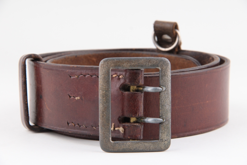 Wehrmacht brown officers field belt 