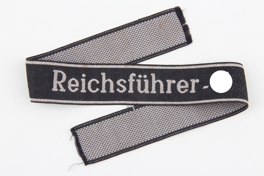 SS cuffband REICHSFÜHRER-SS (round Umlaut) 