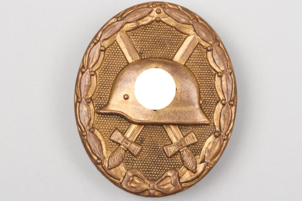 Wound Badge in gold - tombak