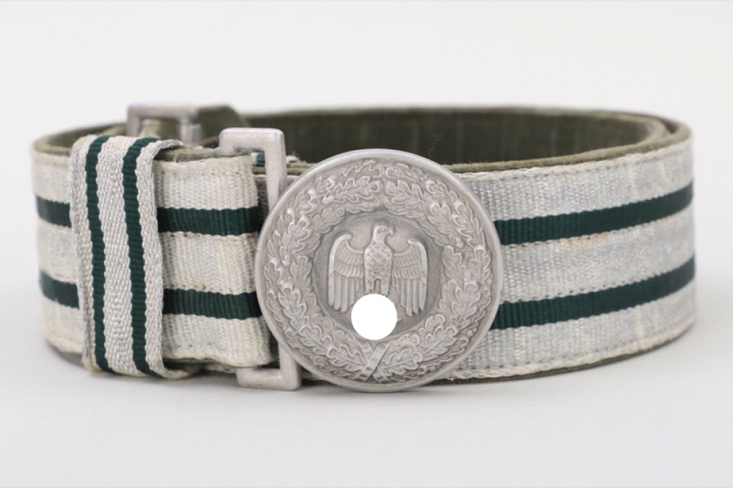 Heer officer's brocade belt & buckle